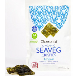 Clearspring Organic Seaveg Crispies 4g 18841