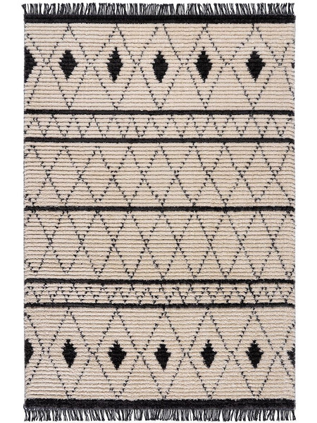 Beauty Home Art Χαλί Ορθογώνιο 160x230cm 9218 Ecru