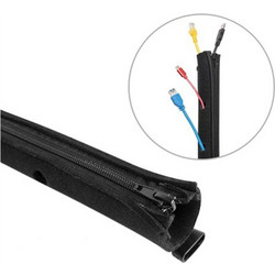 BRATECK κάλυμμα καλωδίων τύπου Flex Wrap CC15-1, με φερμουάρ, Φ30cm x1m