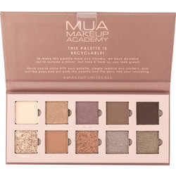 MUA 10 Shade Velvet Nudes Παλέτα Σκιών 11gr