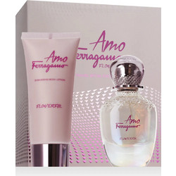 Salvatore Ferragamo Amo Flowerful Eau de Toilette 50ml + Body Lotion 100ml