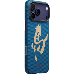 Pitaka Edge Case, Ink Horse Azure Green - Iphone 17 Pro Max - (HR1704PM)