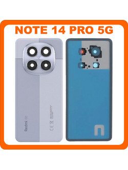 Xiaomi Redmi Note 14 Pro 5G (24090RA29G) Rear Back Battery Cover Lavender Purple