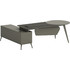 HomeMarkt Γωνιακό Γραφείο Lux Series HM2117R