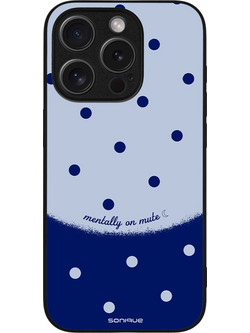 Sonique Delulu Polka Era Series Θήκη Blue Mentally (iPhone 15 Pro)