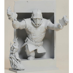 Άβαφη 3D Φιγούρα Star Lord Comic Version Poster Bust 3D Printing Models για Βάψιμο DIY (Δώρο τα Χρώματα)