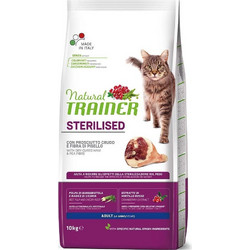 Natural Trainer Adult Sterilised with Prosciutto 10kg