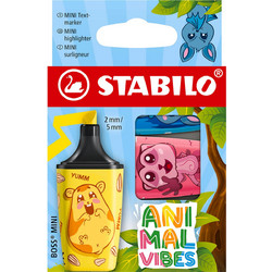 Μαρκοδόρος Υπογράμμισης Boss Animal Vibes Mini 3τεμ