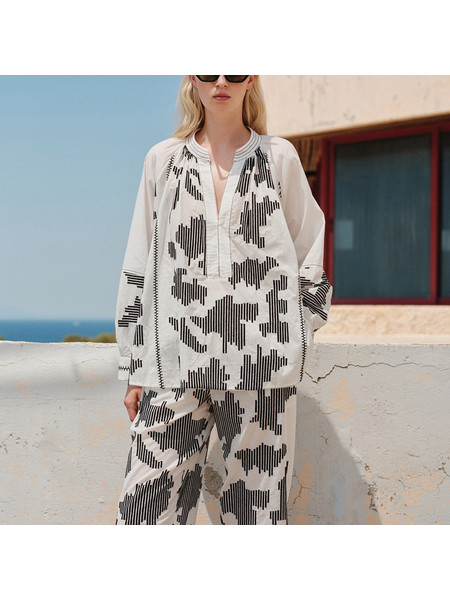 DEVOTION BLOUSE EMBROIDERY SELUNA 026.050G