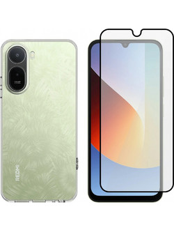 Set Θήκη TPU Clear & Full Face Tempered Glass Vivid (VIVGGS000027) για Redmi A7 Pro 4G VIVGGS000027