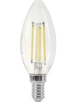OPTONICA LED λάμπα candle C35 1472, Filament, 4W, 2700K, 400lm, E14