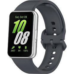 Techsuit W086 Λουράκι Σιλικόνης Dark Grey (Samsung Galaxy Fit3)