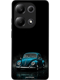 Sonique Men's Edition Back Cover Μπλε Σκαραβαίος (Xiaomi Redmi Note 13 Pro 4G / Poco M6 Pro 4G / Redmi Note 14S)