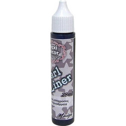PEARLINER PEN ΜΑΥΡΟ 28ml MAXI DECOR