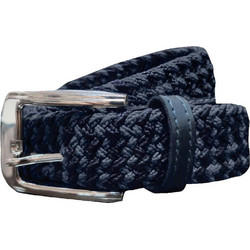 Double Ανδρική Ζώνη Ιμάντας Navy Μπλε MBELT-2/S26