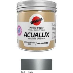 Acualux Μεταλλικό Χρώμα 250ml Titanlux - 861 Silver