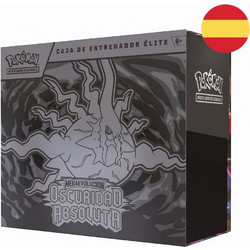 Spanish Pokemon Pitch Black Mega Evolution Expansion Elite Trainer Card game case
