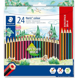 Staedtler Noris Colour Ξυλομπογιές Σετ 24τμχ 185C24P