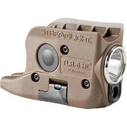 Φακός Led Όπλου Glock 42/43/48 με Red Laser Streamlight TLR-6 HL Brown