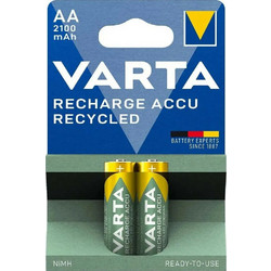 Varta Recharge Accu Recycled AA 2100mAh 2τμχ