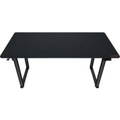 Ηλεκτρικό Γραφείο Gaming E-grav 160 Ξύλινο Black με Μεταλλικά Πόδια & Ρυθμιζόμενο Ύψος 160x75εκ