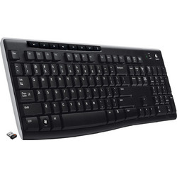 Logitech K270 Black Ασύρματο Πληκτρολόγιο