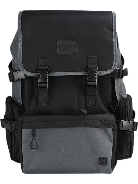 MICRO Τσάντα πλάτης ενηλίκων - Black/Grey