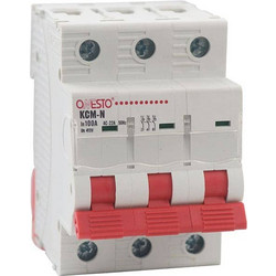 REDLED Onesto Διακόπτης Φορτίου KCM-N 3P 63 A - IEC 60947-3, Ράγα DIN, 415 V