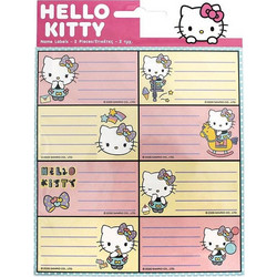 Sanrio: Hello Kitty and Friends - Pink & Yellow Αυτοκόλλητες Ετικέτες (8x2)