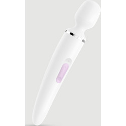 Satisfyer Wand Massager Δονητής Μασάζ 38cm Λευκός Χρυσός
