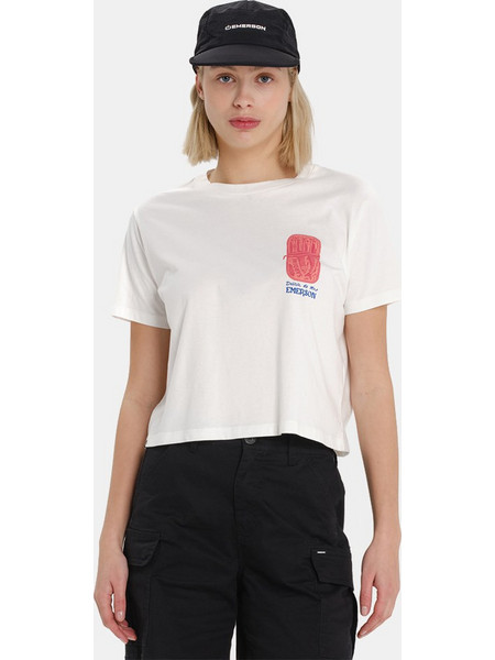 Emerson Γυναικείο T-Shirt 261.EW33.87-072 Frosty White