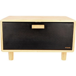 Ψωμιέρα Bamboo 991596 164707 35x23 Natural-Black Homla Bamboo