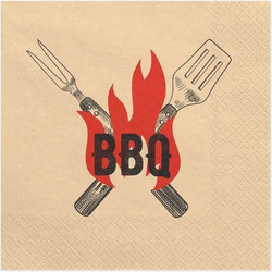 Χαρτοπετσέτες - BBQ (20 τεμ)