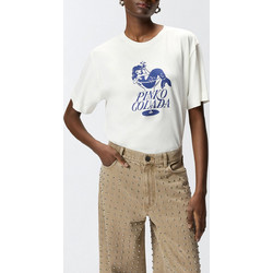 PINKO STREPITOSO T-SHIRT JERSEY ST C 105526A33N-ZE1 White