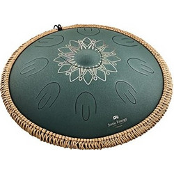 MEINL Sonic Energy OSTD4DGE Octave Steel Tongue Drum 16" F Minor Dark Green