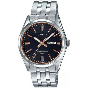 Casio Standard Ανδρικό Ρολόι με Ασημί Μεταλλικό Μπρασελέ MTP-1335D-1A2DF Casio Standard Ανδρικό Ρολόι με Ασημί Μεταλλικό Μπρασελέ MTP-1335D-1A2DF