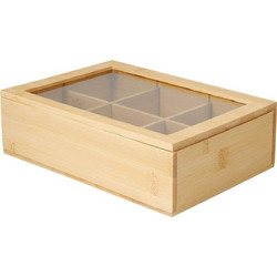 ΓΙΑ ΤΟ ΤΣΆΙ ΣΑΣ TEA BOX BAMBOO 24X16XH7CM 6 CO