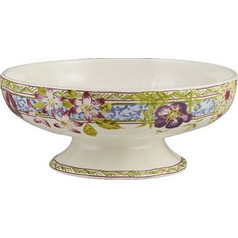 Φρουτιέρα Με Πόδι Faience Millefleurs Gien (19.5 cm)