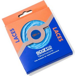 Sparco Κορδόνια Παπουτσιών Στρογγυλά Πολυεστερικά Celeste 2τμχ 120cm (BAT0024B0C01120)