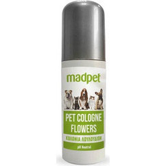 Madpet Κολώνια Σκύλου & Γάτας με Άρωμα Λουλουδιών 120ml