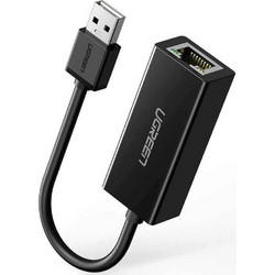 uGreen 20254 Ενσύρματος Ethernet USB Αντάπτορας Δικτύου 100Mbps