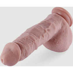 Ομοίωμα Πέους Σιλικόνης για Hismith Sex Machines KlicLok Silicone Realistic Dildo 21 cm - Φυσικό Χρώμα