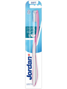 Jordan Clean Between Soft Οδοντόβουρτσα Ροζ