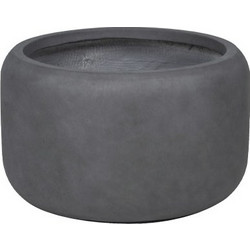 MarHome Κασπώ Fiberclay Γκρι Ανθρακί 44x26cm