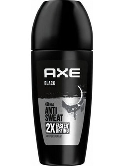 AXE Black Anti Sweat Ανδρικό Αποσμητικό Roll On 48h 50ml
