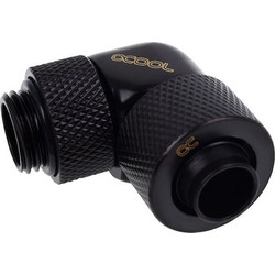 Alphacool Icicle 13 / 10mm Screw-on Spout 90 Degrees Rotatable G1 / 4 Fittings Μαύρο 17230