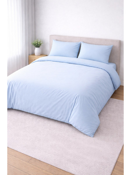 Komvos Πάπλωμα Υπέρδιπλο 220x240 Light Blue - Blue