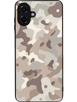 Sonique Camouflage Army Series Back Cover Beige (Samsung Galaxy A07 4G / Galaxy A08 4G)