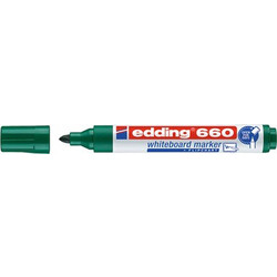 EDDING EDDING μαρκαδόρος ασπροπίνακα 660, επαναγεμιζόμενος, πράσινος