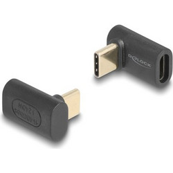 DELOCK DELOCK αντάπτορας USB-C 60246, αρσενικό σε θηλυκό, 240W, 40Gbps, μαύρος